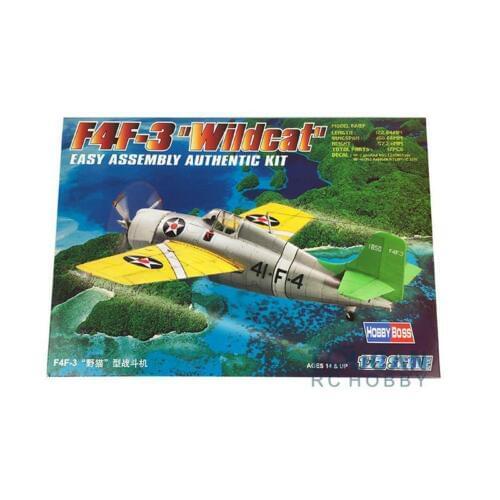 Trumpeter 80219 1/72 F4F-4 Wildcat Fighter Bomber Propeller Warplane Jet Model TH06166-SMT2