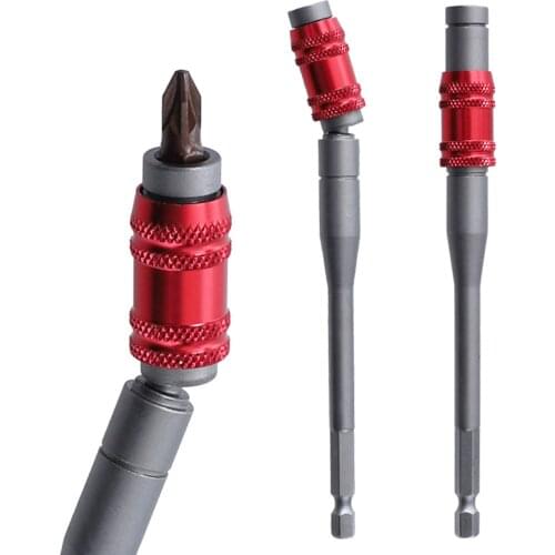 Extended Connecting Screwdriver Bit Holder Hexagonal Handle Rod High Quality 20 Degree Electric Heavy Duty Magnetic Connection