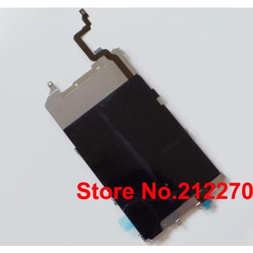 YUYOND 50pcs/lot New LCD Metal Backplate Shield + Home Extend Flex Cable for iPhone 6 Plus 5.5" Wholesale Free Shipping