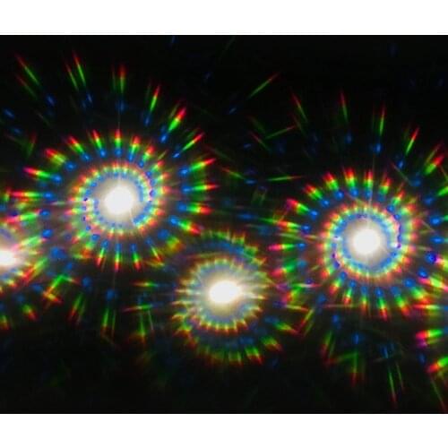 2pcs 30*20cm 13500/Spirals Light Diffraction Grating Fillm,0.7mm Fireworks Rainbow Laser Sheets Optical Filters For Music Party