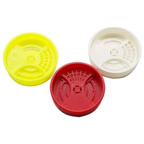 30pcs Beehive door multifunction Rotation regulation vent Air outlet Partition queen beehive circular Plastic beekeeping tools