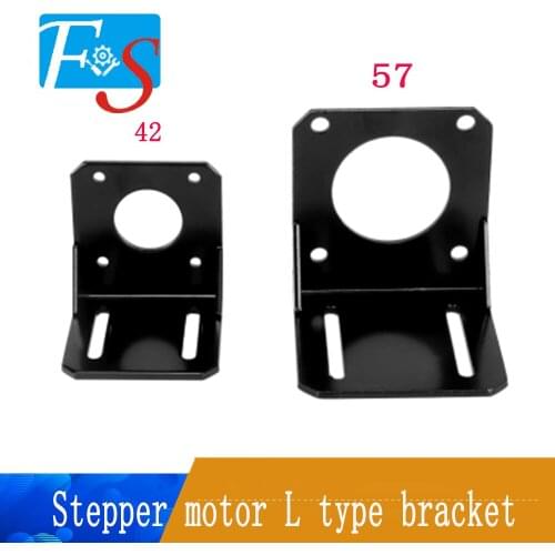 NEMA17 42 / NEMA23 57 Steppr Motor Accessories Bracket L Type Support Mounting Motor Holder Support Shelf