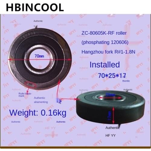 For Forklift truck Accessories Original Forklift Bearing Mast Bearing Roller 80605K-RF High quality Forklift accessories