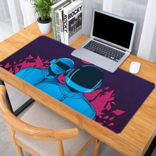 Daft Punk Xxl Mouse Pad Gamer Gaming Mouse Mat Mausepad PC Gamer Cabinet Kawaii Gaming Accessories Varmilo Mice Keyboards Office