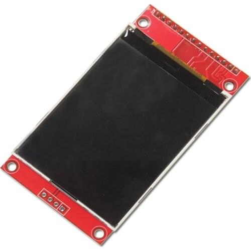 2.4" 2.4 inch 240x320 SPI TFT LCD Serial Port Module 5V/3.3V PCB Adapter Micro SD Card ILI9341 LCD Display White LED for Arduino