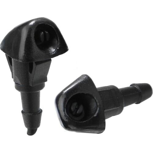 New 2pcs/set Car Front Windscreen Wiper Replacement Water Jet Spray Nozzle Jet For Honda Accord Civic VII Jazz HRV CRV