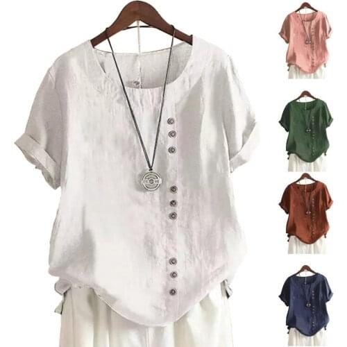 New Women Harajuku Korean Style Tops Loose Breathable Cotton Casual Plus Size French Cuff Female T-shirt,Drop Ship