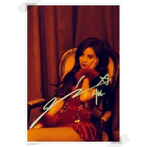 SNSD Seo Hyun SeoHyun autographed signed original photo 4*6 inches collection new korean freeshipping 012017 01