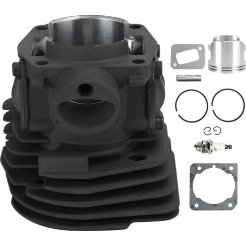 Zinc Alloy Cylinder Piston Sparking Plug Gasket Kit Accessories Fit For Husqvarna 346XP 350 351 353 Chainsaw Parts