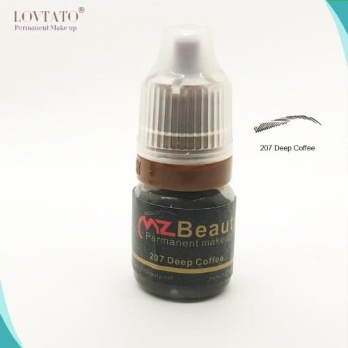Professional Tattoo Ink Microblading Permanent Makeup Micro Pigment for Eyebrow professional microblade pigments deep coffee