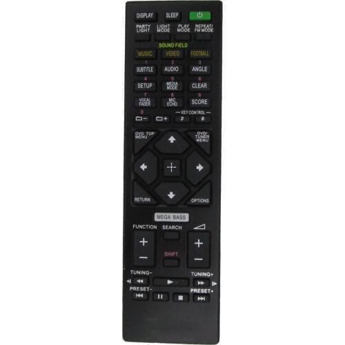 Remote Control For Sony RMT-AM120U SS-SHAKEX7 MHC-V42D HCD-SHAKEX7 HCD-GT3D MHC-GT3D MHC-V7D SHAKE-X1D Home Audio Stereo System