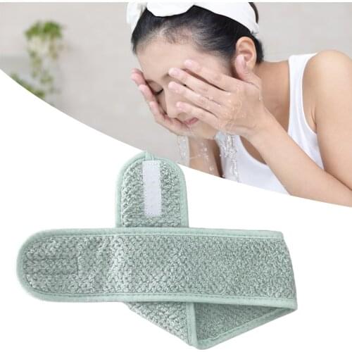 Adjustable Wide Hairband Girl Women Hair Accessories Cosmetic Hair Band Fashion Durable Plush Facial Headband Skincare Headband