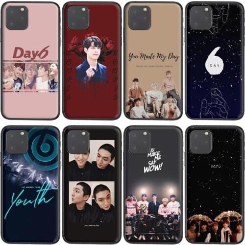 Freshly Soft Mobile Phone Covers Case DAY6 1ST World Tour Youth For Apple iPhone 11 12 Mini Pro 5 5S SE 5C 6 6S 7 8 X XR XS