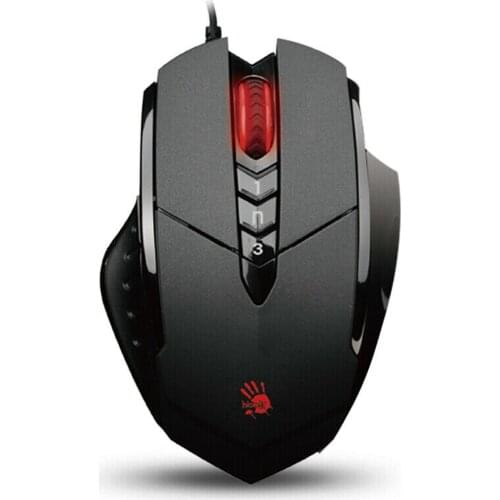 For A4tech Bloody V7M USB 3D Wired mice 3200DPI Optical Gaming Mouse 8 Keys Activated version