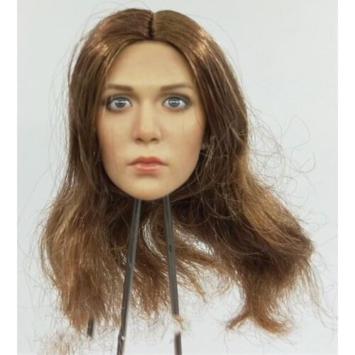 In Stock 1/6th FIRE A029 Scarletes Widow Version3.0 Combat Beautiful Female Head Sculpture For Usual 12inch Doll Figure