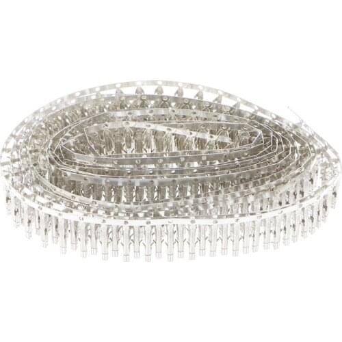 300 Pcs 4.2mm 5557 Computer Connector Terminals Female Needle Pin Low Foot