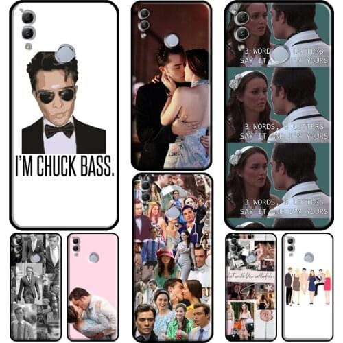 Chuck Bass Blair Waldorf Gossip Girl For Huawei Honor 20 8 9 10 10X Lite 10i 7C 4C 6C 7A Pro 8A 9A 8S 9S 7X 9X 8X Phone Case