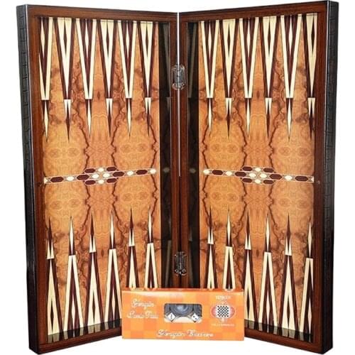 Wooden Backgammon Set Motive Trendy Wooden Backgammon Set Checkers Family Board Games Backgammon Sets The Best Quality