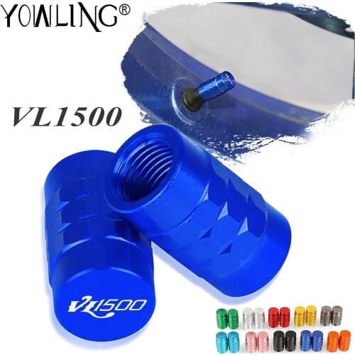 For SUZUKI VL1500 C90 BOULEVARD 2005-2006 Motorcycle Wheel Tire Valve Cap Tyre Rim Stem Airdust Covers VL1500 INTRUDER 1998-2004