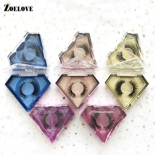 Natural Lashes Wholesale Mink Eyelashes Fluffy 3D Mink Lashes Bulk False Eyelashes Boxes Fake Eye Lash Cases Packaging