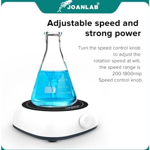 JOANLAB Official Store Digital Display Magnetic Stirrer Lab Equipment Magnetic Agitator Magnetic Mixer 110v - 220v With Stir Bar