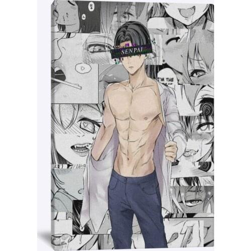 Home Decor Modular Poster Pictures Wall Art Canvas Printed Painting Levi Ackerman Shingeki No Kyojin Living Room Modern Artwork