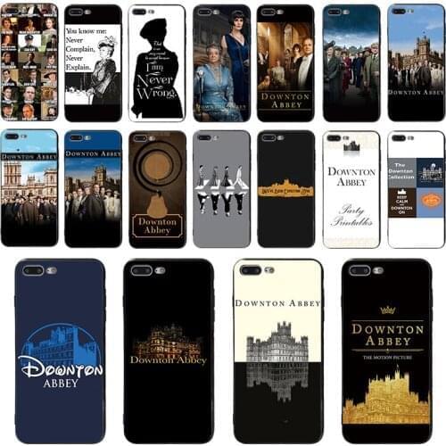 TV shows series Downton Abbey soft phone case for iphone X XR 11 pro XS max 8 7 6s 6 plus se 5s 5 10 cover TPU luxury shell