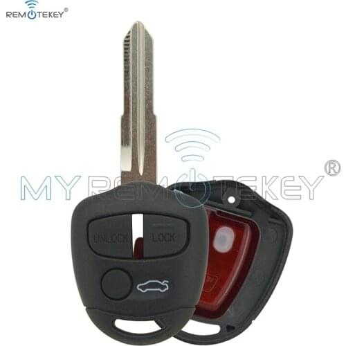 Remtekey Remote key 3 button 434Mhz MIT8 for Mitsubishi Triton Lancer Evo with 4D61 chip