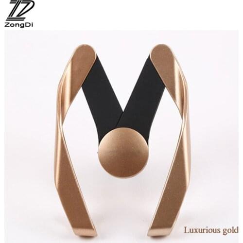 ZD 1Pc For Volvo S60 V70 XC90 Subaru Forester Peugeot 307 206 308 407 3008 Car Air Conditioning Outlet Mobile Phone Stand Holder