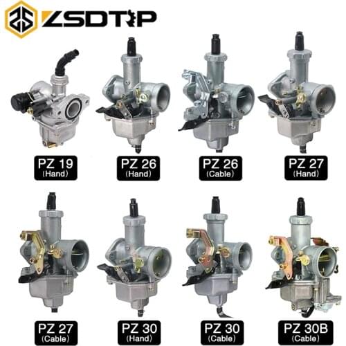 ZSDTRP PZ19 PZ26 PZ27 PZ30 Carburetor Carb ATV Dirt Bike Pit Quad Go Kart Buggy For 175CC 200cc 250cc Motorcycle Dirt bike