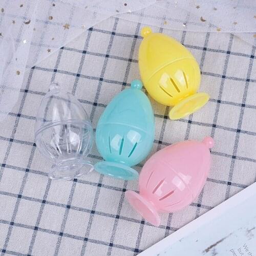 1PC Makeup Sponge Holders Cosmetic Display Stand Egg Shape Drying Holder Bracket Make Up Support Accessory 4 Colors