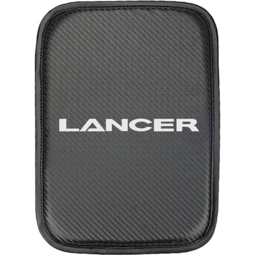 Car Styling for Mitsubishi Lancer Car Armrest Pad Covers Storage Protection Cushion 1pcs