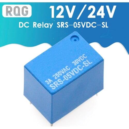 5PCS/LOT Relay SRS-05VDC-SL SRS-12VDC-SL SRS-24VDC-SL Set of conversions 4100F 6PIN