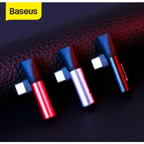 Baseus L41 Usb C to 3.5mm Aux Jack Audio Adapter Audio splitter Type-C Charging Adapter For Xiaomi mi 9 Smart Phone