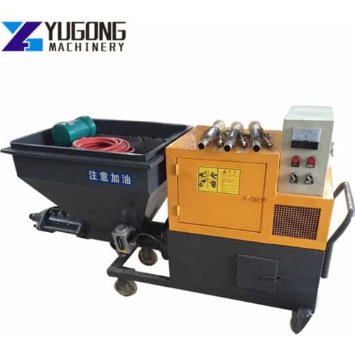 Automatic Wall Cement Spray Plaster Machine For Construction Electric Cement Mortar Spraying Machine Sand Cement Sprayer