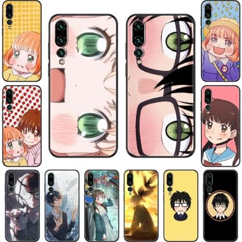 Anime 3 March Comes in Like a Lion Phone case For Huawei P 8 10 20 30 Smart Plus 2019 Z Lite Pro 2017 2019 black silicone Etui