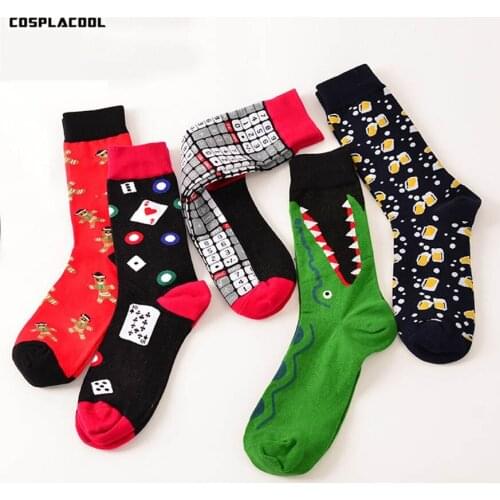 [COSPLACOOL]Warm harajuku socks women cartoon sweater seasons funny socks Japan calcetines soft meias cotton cute meias
