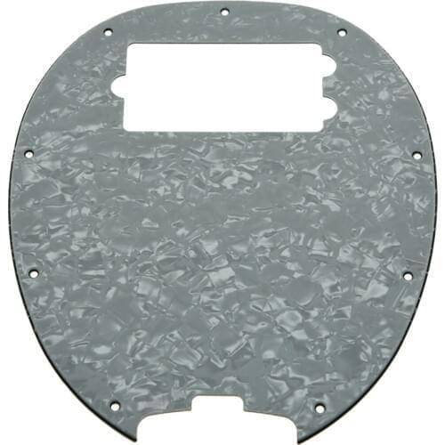 KAISH Bass Pickguard MusicMan Stingray MM4 Scratch plate for Music Man MM2 4 String Guitar Parts White Pearl