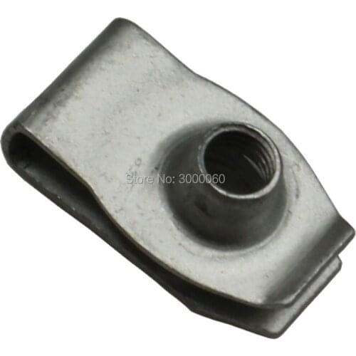 M5 M6 Dacro Spring Steel Speed Spring Captive U Clip Nuts 100pcs/lot