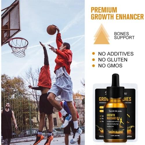 Secret De Peau Increase Height Growth Oil Foot Promote Bone Growth Massage Oil Foot Health Care Product Increasing Height Patch
