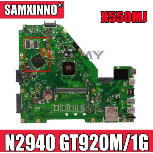 X550MJ motherboard For Asus X550MJ N2940CPU GT920M/1G Laptop motherboard X550M X550MD X552M Notebook mainboard fully tested OK
