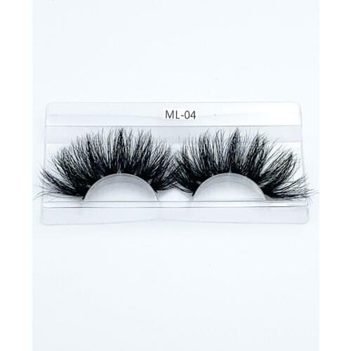 YioWio Natural 25 mm Real Mink Eyelashes cilios Makeup Ciglia Finte Lashes Mink Lashes wholesale