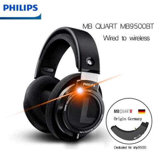 Philips SHP9500 Wired Headphones WIth 3m Cable MBQUART APTX AAC Germany Goethe Lossless Bluetooth 5.0 Module For Huawei Xiaomi