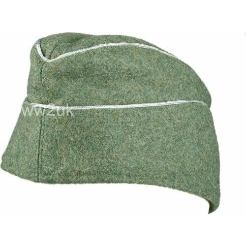WWII GERMAN OFFICER PANZER WOOL GARRISON CAP OUTDOORS MILITARY HAT armyshop2008