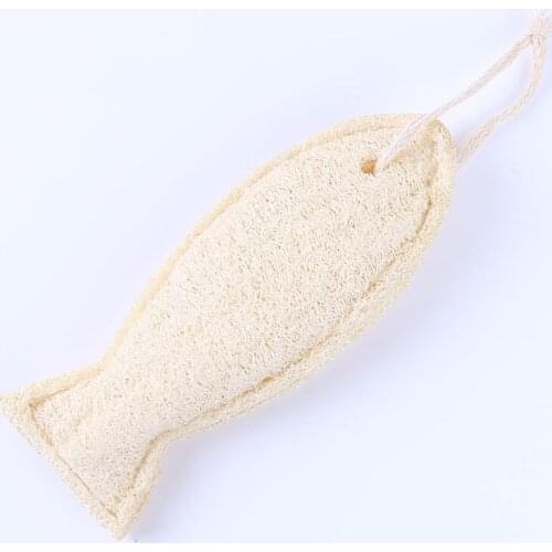1Pcs New Natural Loofah Dishwashing Brush For Bowl Pan Dish Scrub Nonstick Oil Cleaning Cloth Pet Products Bite Kitchen Tools