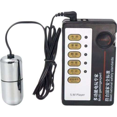 2020 New AB2160 Egg Vibrator Electro Shock Sex Toys For Men Medical Themed Toys Electric Shock Host Set For Tens Adult Game