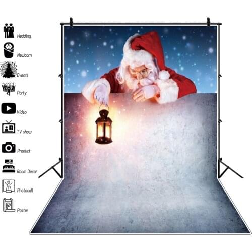 Christmas Backdrop Santa Claus Winter Baby Portrait Photography Background Photozone Vinyl Photophones For Photos Photocall Prop