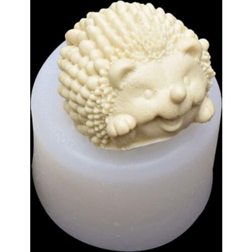 3D Animals Silicone Molds Resin Casting Molds Lion Hedgehog Epoxy Resin Molds Silicone Jewelry Making Tools