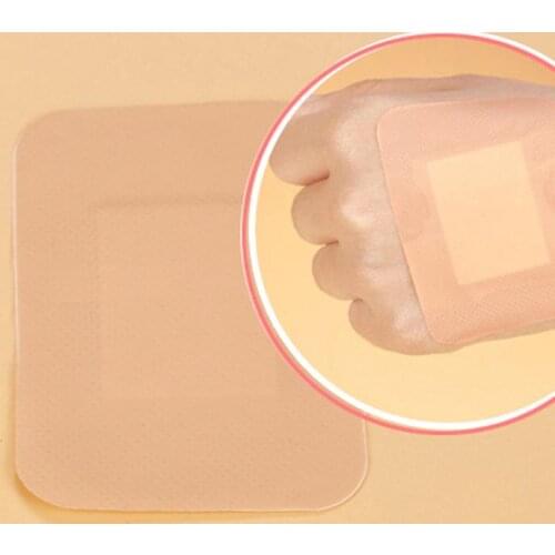 10Pcs Waterproof Breathable First Aid Bandage Band Aid Hemostasis Cushion Adhesive Plaster Wound Hemostasis Sticker First Aid