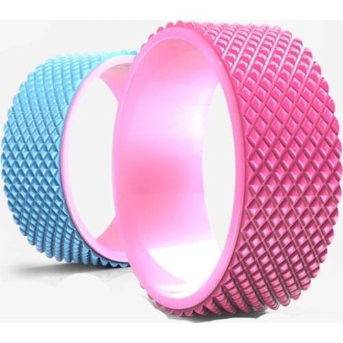3D Massage Point Yoga Wheel Back Training Yoga Circles TPE Waist Shape Bodybuilding ABS Gym Professional Fitness Equipment